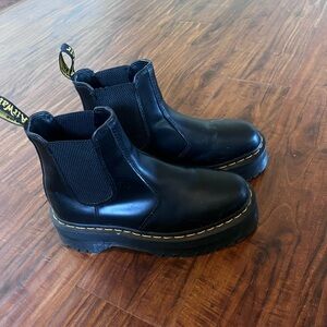 Dr. Martens Black Platform Boots